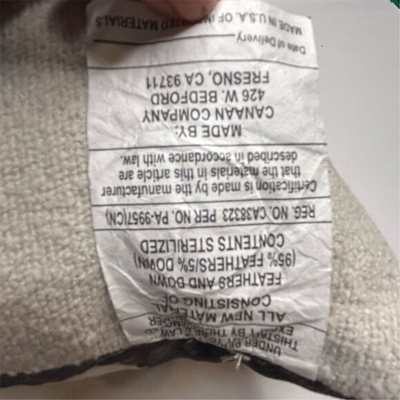 Canaan Exotic Tiger Print Embroidered Throw Pillow 22"x22" Multicolor - Picture 5 of 10